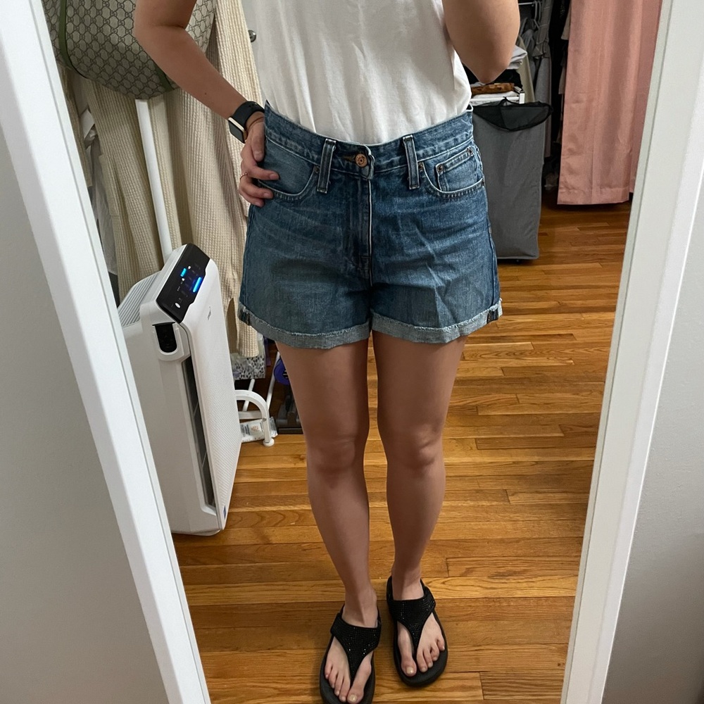 Denim shorts from jcrew. Size25